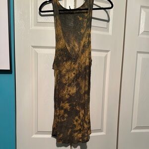 Free people Tie-Dye‎ Sleeveless Top